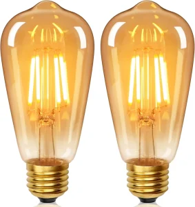 Factory Price ST64 Clear Glass 4W 6W 8W 10W 2200K 2700K 12W 230V 130V IC Driver Edison ST64 LED Filament BULB FMT ST64