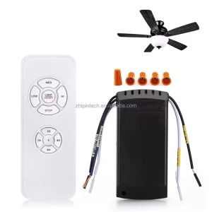 Factory Price Wireless Ceiling Fan Light Remote Control Switch with Speed and Timing Function AC110V 120V 220V 230V 240V
