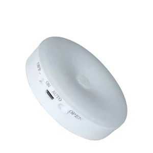 Factory Rechargeable Motion Sensor LED Night Light Magnetic Suction Dimmable Remote Control Cabinet Lamp