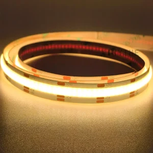 Factory Set Controller DC24V Dimmable Warm White 8mm Flexible COB LED Strip Light Dual-Color Temperature
