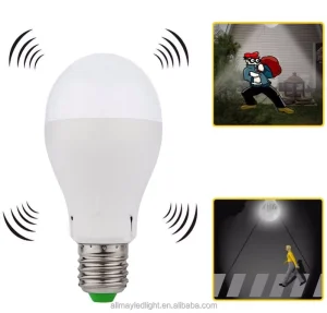 Factory Smart E27 AC Powered LED Grow Light Bulb with Built in Brightness Sensor