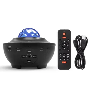 Factory Smart Rotatable Baby 3D Starry Ocean Music LED Star Night Light Projector for Kids