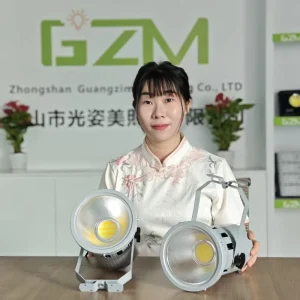 Factory Supplier 120W Rectangular LED Exhibition Arm Light for Outdoor Booths