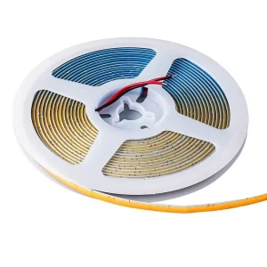 Factory Supply 384 400 320 LEDs/m COB LED Strip Light DC12V/24V 3mm 4mm 5mm 8mm Flexible for Restaurants