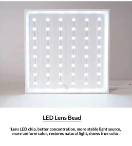 Factory Supply Panel Light Color Temperature Adjustable LED Panel Light for Bedroom 600×600 1200×300
