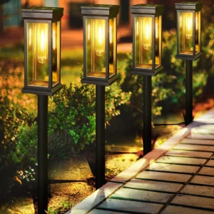 Factory Supply Solar LED Lawn Light Outdoor Waterproof Semi Integrated Solar Garden Outdoor Light