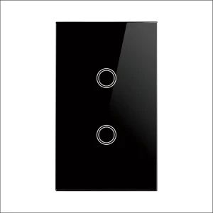Factory Touch Switch US Household Tempered Glass Panel 1 2 3 Gang Wall Light Switch