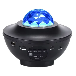 Factory Voice Control Ocean Starry USB Smart Atmosphere Night Light Laser Projector Lamp
