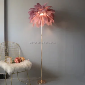 Feather Floor Lamp Ostrich Standing Lamp