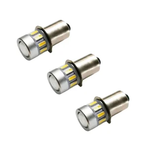Flashlight LED Bulb Spotlight Lens 1.5W 12v 24v P13.5S