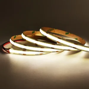 Flexible COB LED Strip 2700K-6000K DC12V/24V 8 mm No Solder Joints