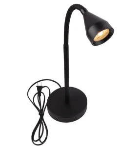 Flexible Gooseneck LED Desk Lamp 3.5W 3 Color Temperature Touch Control Modern Bedside Reading Table Lamp