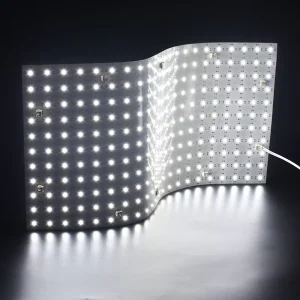 Flexible LED Panel Lights Cuttable 19.3X9.6 Inches LED Backlight Sheet 6000k Cool White Marble Onyx Quartz Countertops High CRI