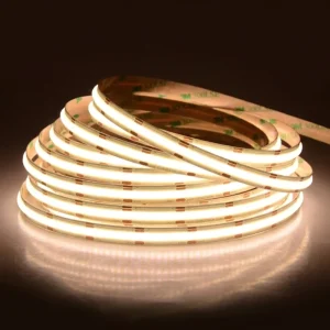 Flexible Led Strip Light CCT Tunable 2700K to 6500K Dimming Cri 90 Cob Dual Color Temperature Cob Led Strip