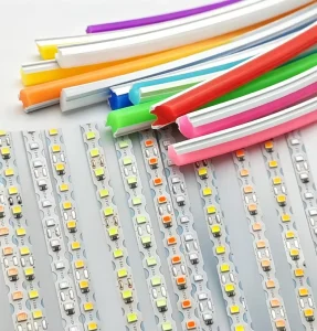 Flexible s Type Led Light Strip with Silicone Neon Tube DC12V 24V 5V 1cm 2.5cm Cut 60leds 120leds m 6MM 5m 10m 20m 50m Roll