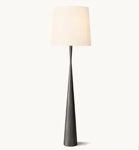 Floor Lamp with Fabric Shade