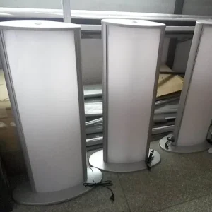 Floor Standing Illuminated Aluminum Advertising Light Box