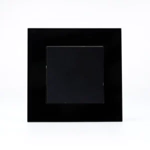 Flush Mounted Light Switch Glass Panel 1 Gang 1 2 3 Way Wall Switch Single Pole Intermediate Switch White Black Gold Grey