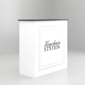 Foldable Portable Lightweight Aluminum Exhibition Advertising Counter for Events Trade Shows Photo Booths