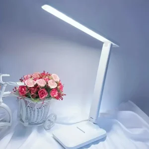 Folding Desk Lamp USB Touch controlled Dimmable Night Light LED USB Desk Lamp Suitable for Reading in Student Dormitories