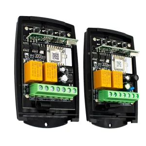 For Garage Door Receiver Remote Control Transmitter Universal 433MHz Receiver 12V 24V Garage Door Opener Controller