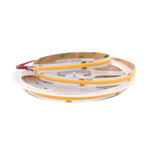 For UL CE RoHS Certified 12v 24v COB LED Strip 480LEDs 3000K Flexible IP20 DC24V 8mm Copper Body Cob Lights CRI90 IP68 USB WIFI