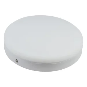 Frameless Adjustable Plastic Housing Slim Surface Recessed Round LED Panel Light 9W 18W for Indoor Lighting