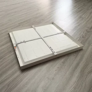 Frameless Slim Surface Mounted LED Panel Light IP40 Waterproof Flush Mount Ceiling Lamp for Garage Balcony Corridor