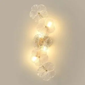 French Light Luxury Wall Lamp for Corridor Bedside Living Room Cream Style Background Decorative Lamp