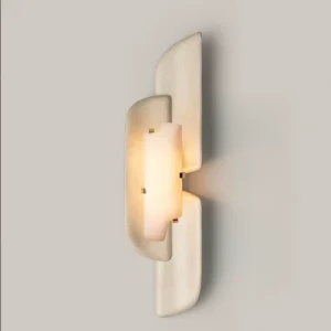 French Luxury Marble Wall Lamp Minimalist Modern Design for Corridor Bedroom Bedside Living Room Background Light