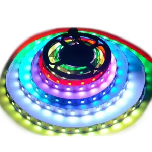 Full Color RGB SMD 5050 3528 Led Strip Addressable RGBW 14w m Smart Strip Light Support Remote Control