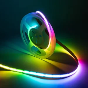 Full Color RGBIC Digital Led Strip Addressable COB Led Strip Lighting DC24V