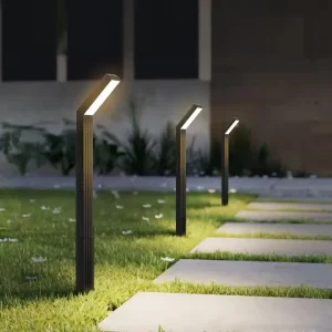 Full Night Outdoor Bright Landscape Lighting Waterproof Solar Powered Garden Pathway Lights for Yard Walkway Decor Patio Porch