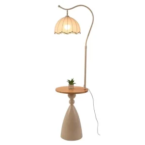 Full Spectrum LED Iron Vintage Retro Floor Lamp Three Color Variable Light Remote Control