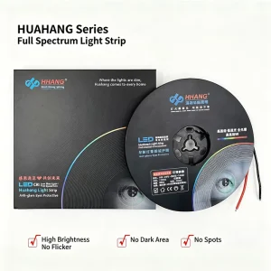 Full Spectrum LED Light Strip CRI 98 Free Cut Ultra Flexible Anti-Glare Eye-Protective