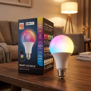 Fxpot Smart Led Light High Quality Factory Price RGB Dimmable Color E26 E27 B22 for AC110V 9W Bulb Alexa CE Certified