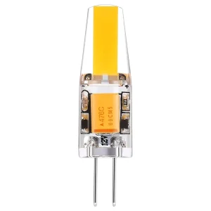 G4 1505COB Mini LED Bulb 1.6W AC/DC 12V 4100K CE RoHS Certified for Chandelier Lamp