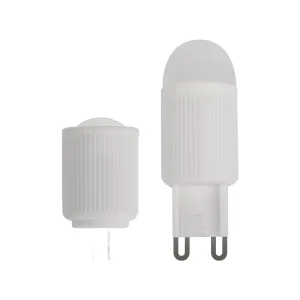 G4 G9 COB LED Ceramic Spot Light Bulb AC85 265V 38 120 Lamp Cup Excellent Heat Dissipation Warehouse Lighting CE Dimmable Ra80