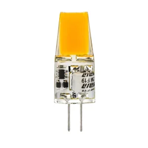 G4 LED Bulb 2W 12V AC/DC 300LM COB Silicone 2700K/3000K/6000K 360° No Flicker Residential Landscape Halogen Replacement CE LVD RoHS