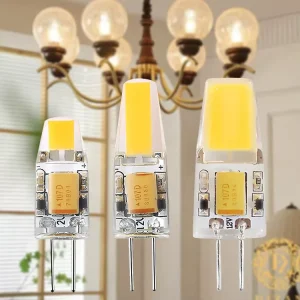 G4 LED Bulb 3W-9W COB Silicone Crystal AC/DC12V for Smart Halogen Replacement Lighting