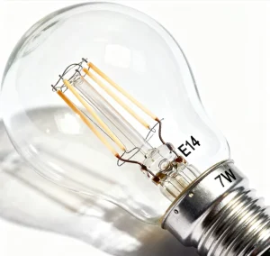 G45 E14 Edison LED Filament Bulb Dimmable Touch Remote Control Smart Home Office Hotel Warm White CRI 80