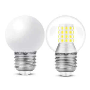 G45 SMD LED Filament Bulb E27 5W 7W 9W Base 2700K Soft Warm White AC Powered Garden Decorative Holiday Lighting