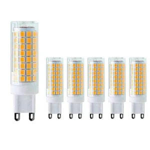 G9 SMD LED Bulb 5W 110 130V Warm White 3000K Energy Saving Replacement for 40W Halogen