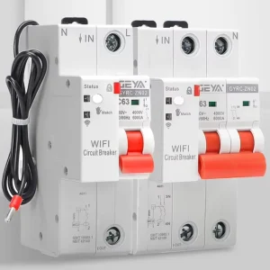 GEYA TUYA WiFi Smart MCB Mini Circuit Breaker Mobile Remote Control Switches Overload Short Circuit Protection Smart Air Switch
