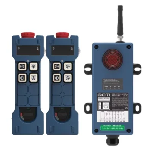 GT-RS04 4-Channel Crane Remote Control, Single-Speed Keys, Waterproof, Anti-Shock, 100m Range