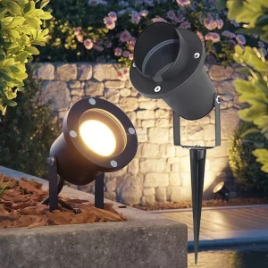 GU10 MR16 GU5.3 Garden Lawn Lamp Light Outdoor Path Landscape Waterproof Spot Bulb LED Spike Light