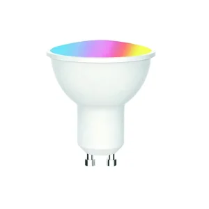 GU10 Wi-Fi Smart LED Spotlight 6W RGBW Color-Changing with Remote Control
