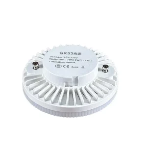 GX53 LED Light Source 5W 7W 9W 110V 220V Flat Bulb for Cabinet Wardrobe & Ceiling Downlight