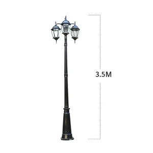 Galvanized Garden Lights for Parks Riverside and Yards 50W 80W 100W 120W LED