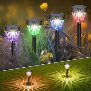 Garden Decorative Lamp IP65 LED Outdoor Yard Light Solar Garden Lights for Lawn Patio Yard Walkway